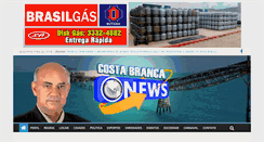 Desktop Screenshot of costabrancanews.com